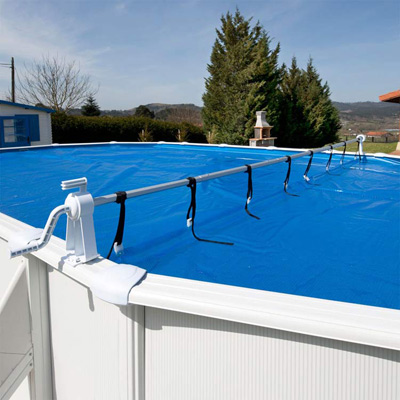 Enrollador de manta para piscina desmontable SOLARIS